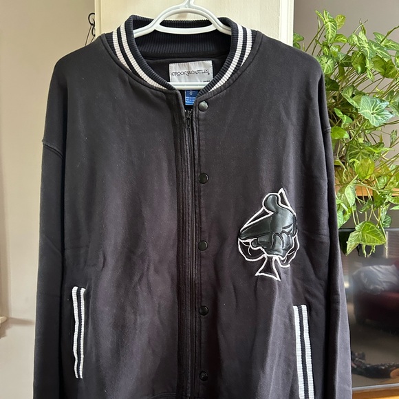 Varsity Jacket by Crooks and Castles - Picture 1 of 5